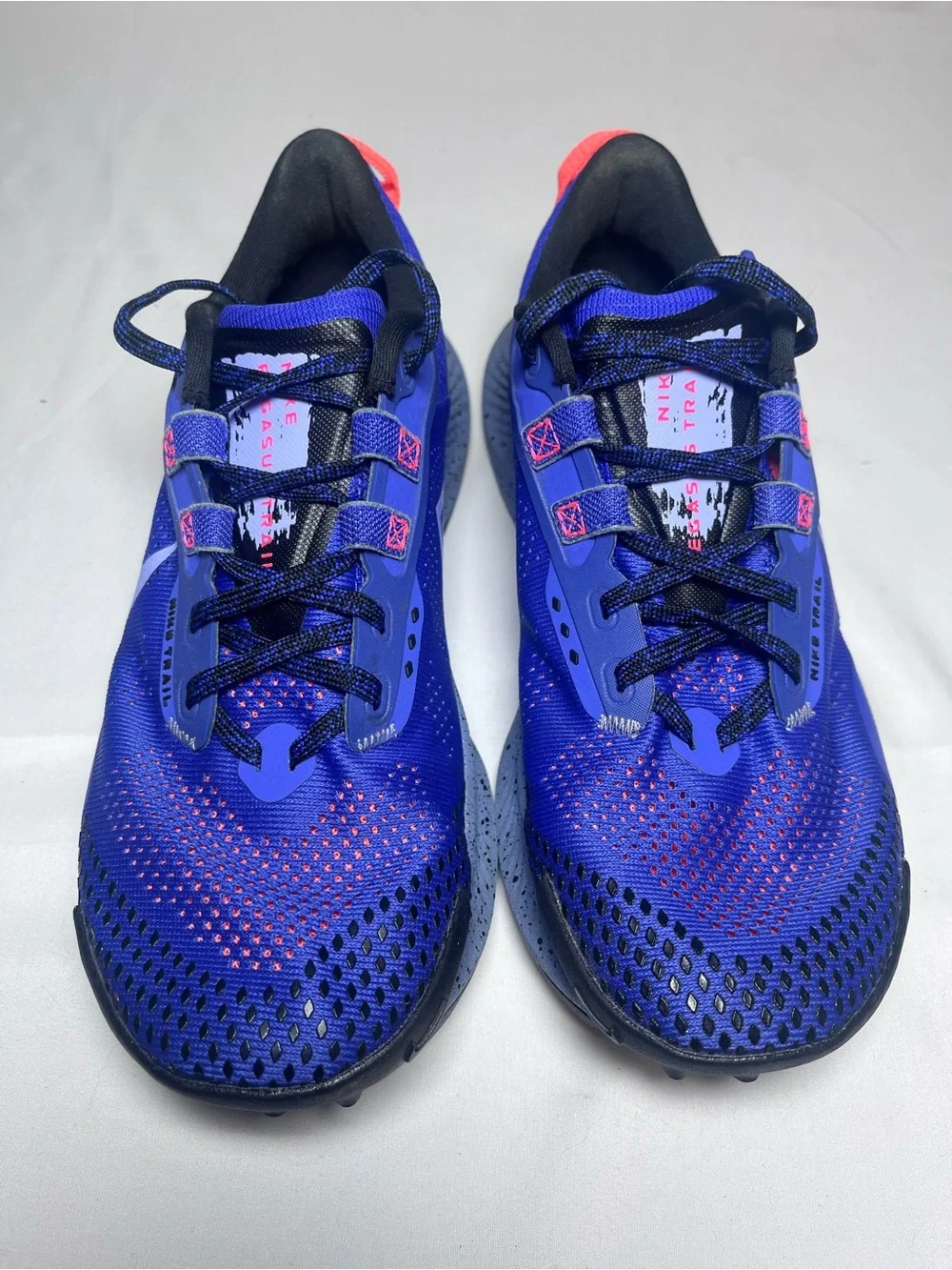 Nike Pegasus Trail 3 Running Shoes with Coral Accents